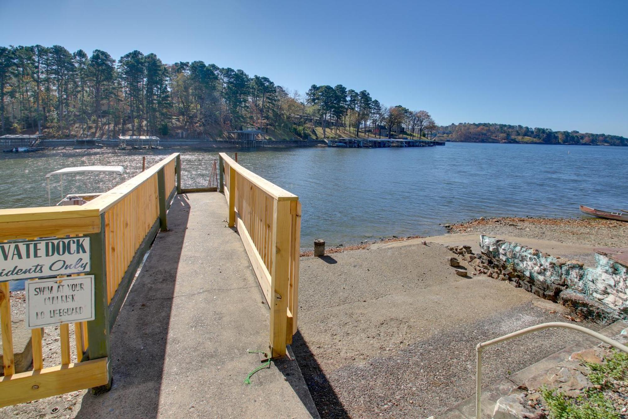 Hot Springs Condo With Lake Access And Boat Dock! Екстер'єр фото